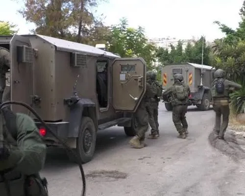 الاحتلال يعتقل خمسة شبان من محافظة قلقيلية